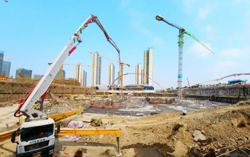 华体会·官方版网站登录入口泵车“团建”珠海横琴科学城！