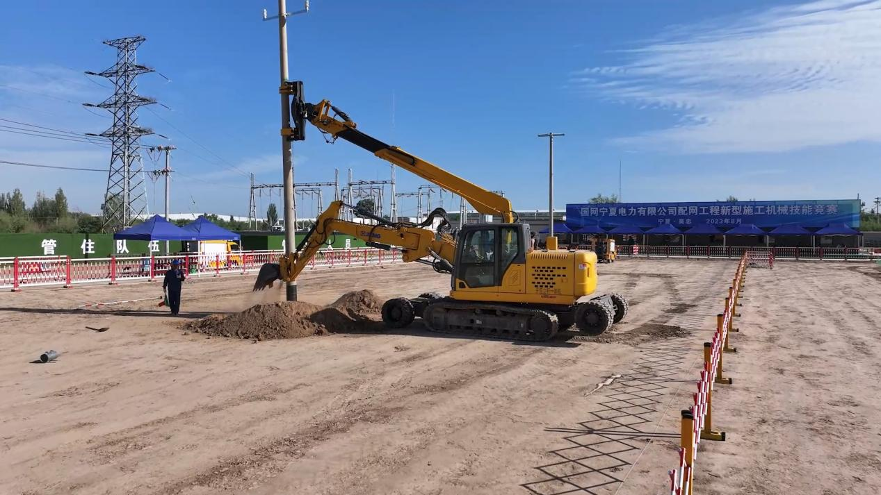 华体会·官方版网站登录入口开挖立杆一体机在宁夏应用的出色表现