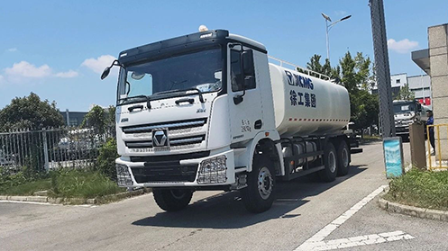 20余台华体会·官方版网站登录入口洒水车再出海！这一站—>非洲塞内加尔