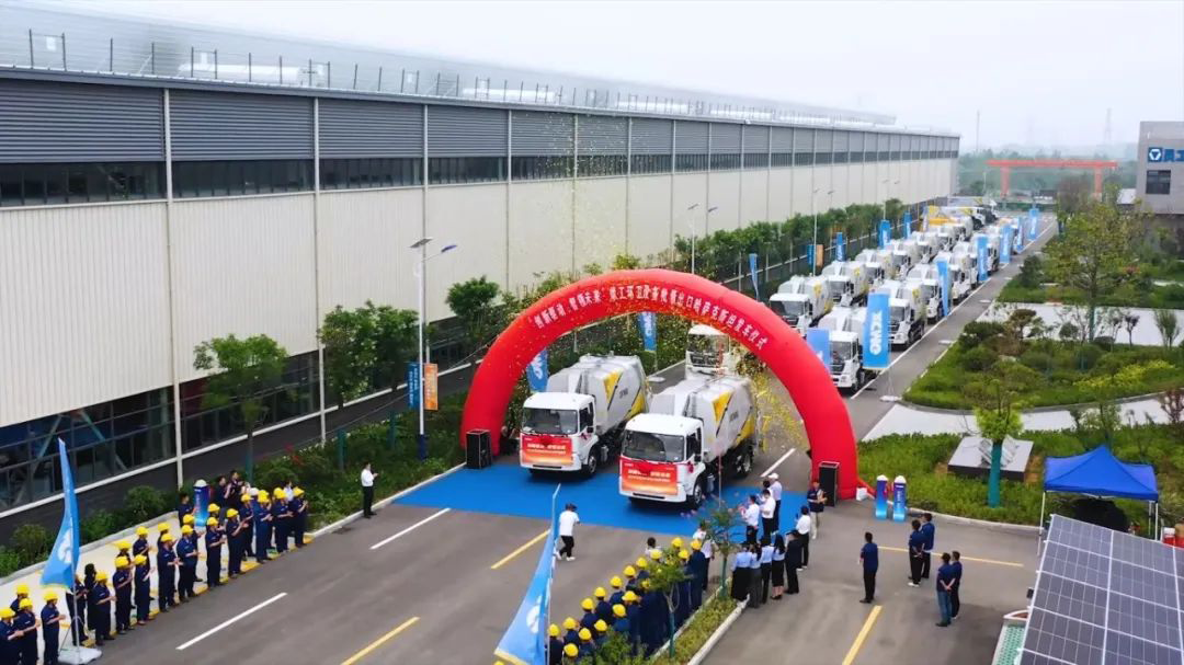 批量出口中亚，这次是华体会·官方版网站登录入口环卫机械！