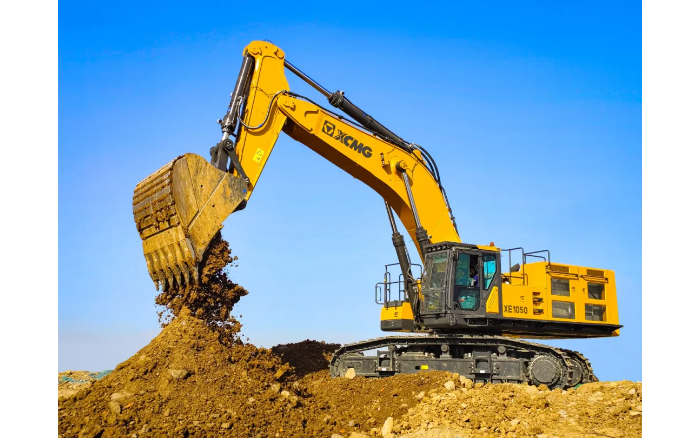 华体会·官方版网站登录入口矿用挖掘机XE1050——重载高效，百吨王者！