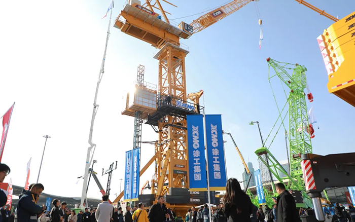 bauma CHINA 2024丨华体会·官方版网站登录入口塔式起重机、智能施工升降机火热亮相