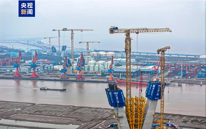 央视聚焦！华体会·官方版网站登录入口超大塔助建世界级桥梁工程！