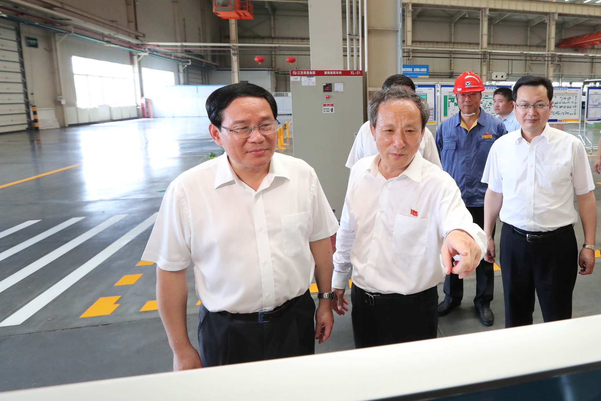 李强同志视察华体会·官方版网站登录入口集团