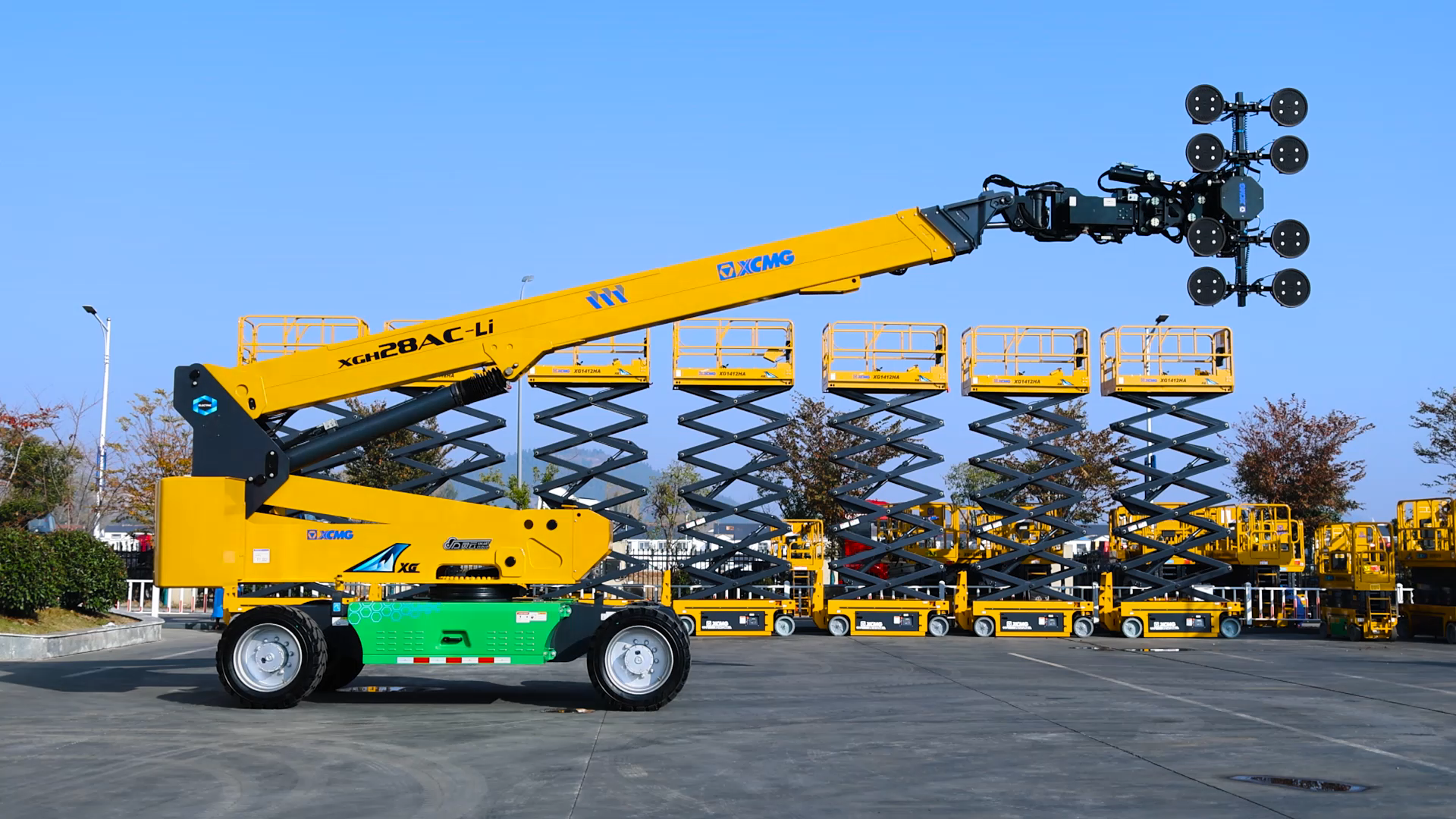 10米巨型玻璃几分钟安装好？华体会·官方版网站登录入口XGH28AC-Li为您解答