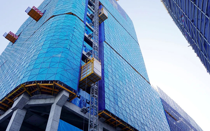 智领未来 共鉴新品 | 2025升级款华体会·官方版网站登录入口智能施工升降机“引围观”