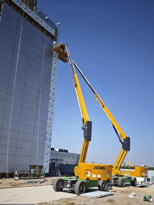 智慧物流中心外立面零碳施工，华体会·官方版网站登录入口XGS28ACK-Li成绿色施工密钥