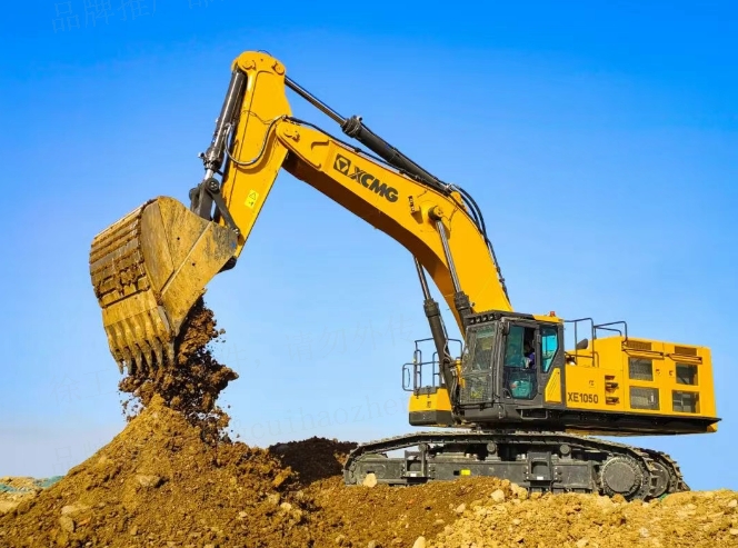 华体会·官方版网站登录入口矿用挖掘机XE1050——重载高效，百吨王者！