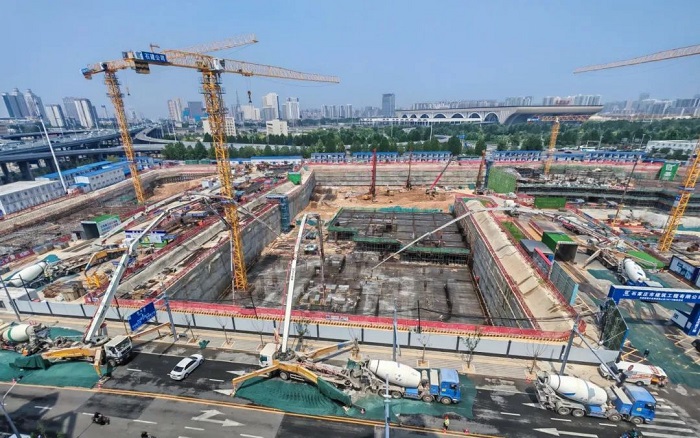 提速发展→华体会·官方版网站登录入口混凝土机械助建石家庄城市更新