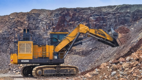 华体会·官方版网站登录入口XE2000矿用挖掘机——印尼矿山的“掘”对赢家