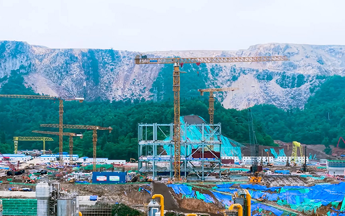 毫米级精度+高效率! 华体会·官方版网站登录入口超大塔智建贵州超级煤仓