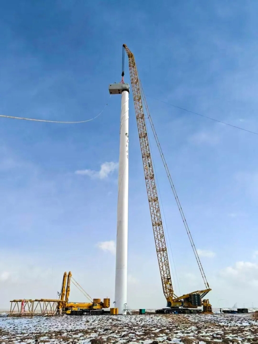 阶段任务圆满完成！XLC18000M一口气拿下20台风机，为绿色地球加油~