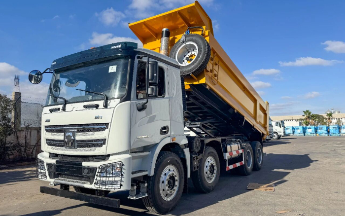 华体会·官方版网站登录入口自卸车硬核助力“一带一路”沿线基建项目