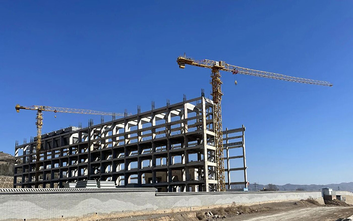 助力双碳  华体会·官方版网站登录入口塔机赋能低热值煤发电项目