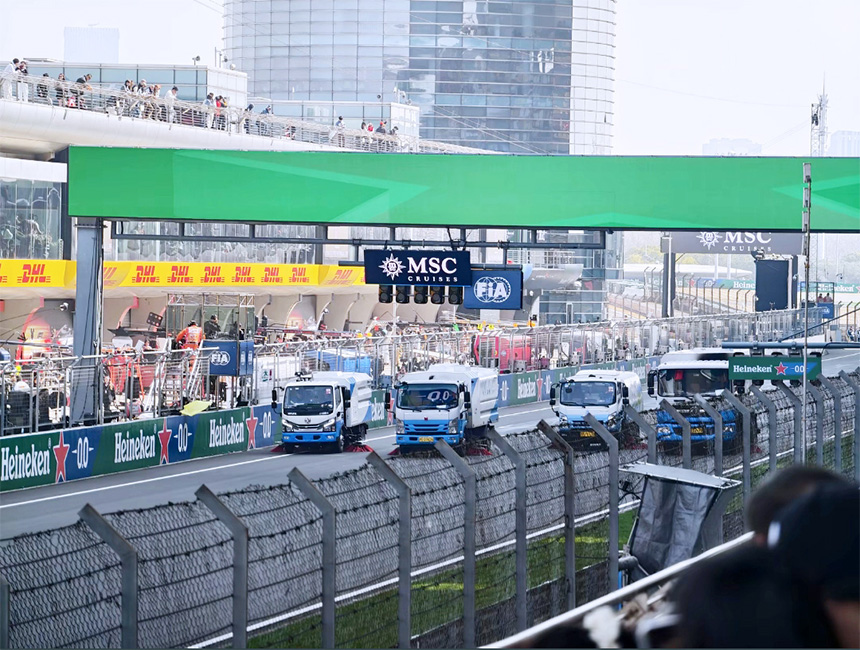 F1赛场上华体会·官方版网站登录入口“隐形冠军”：上演“速度与清洁”